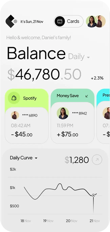 Mobile app UI mockup 6 from Montana Coders portfolio